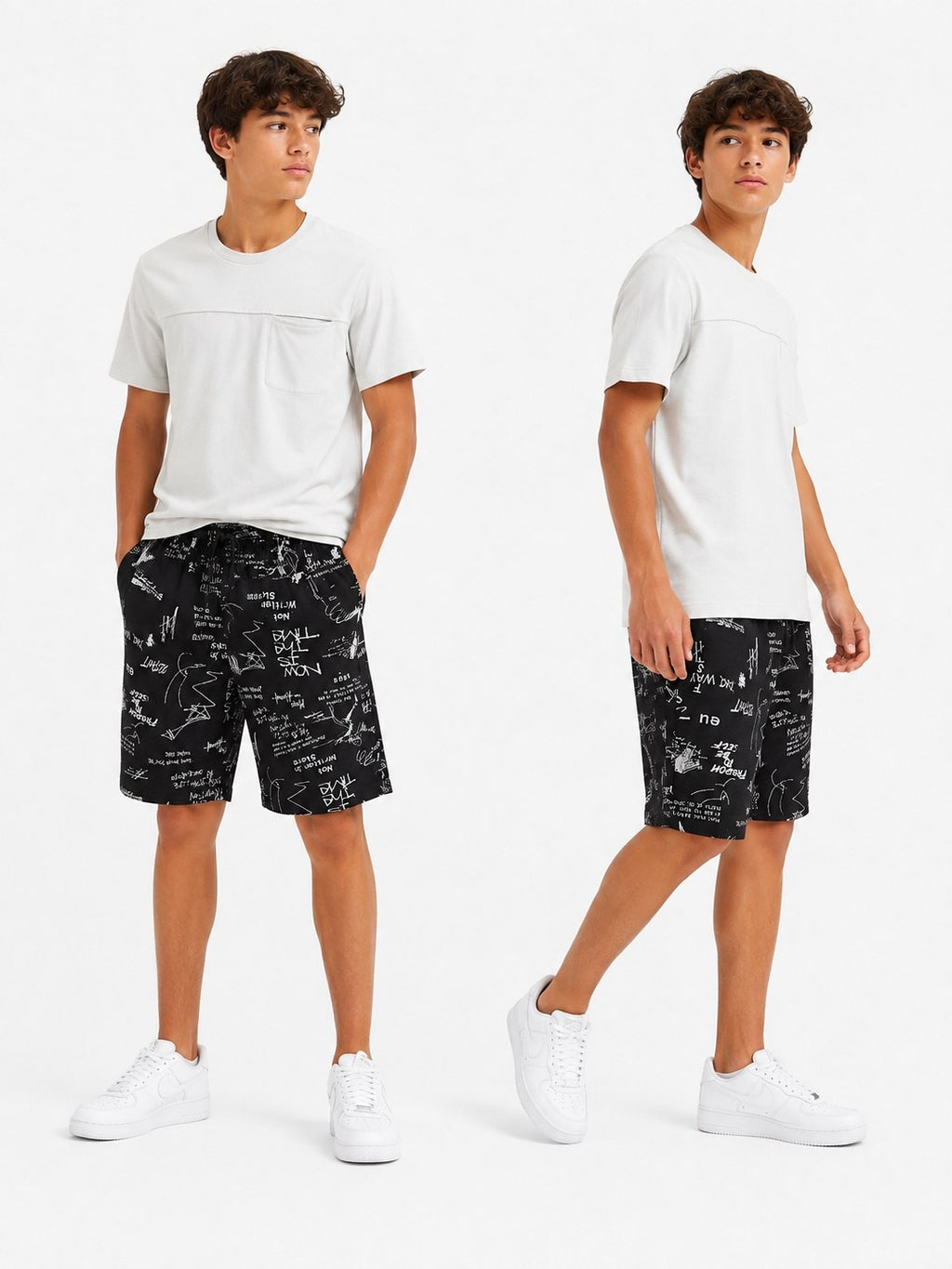 5-9 Yaş fleto cepli T-shirt