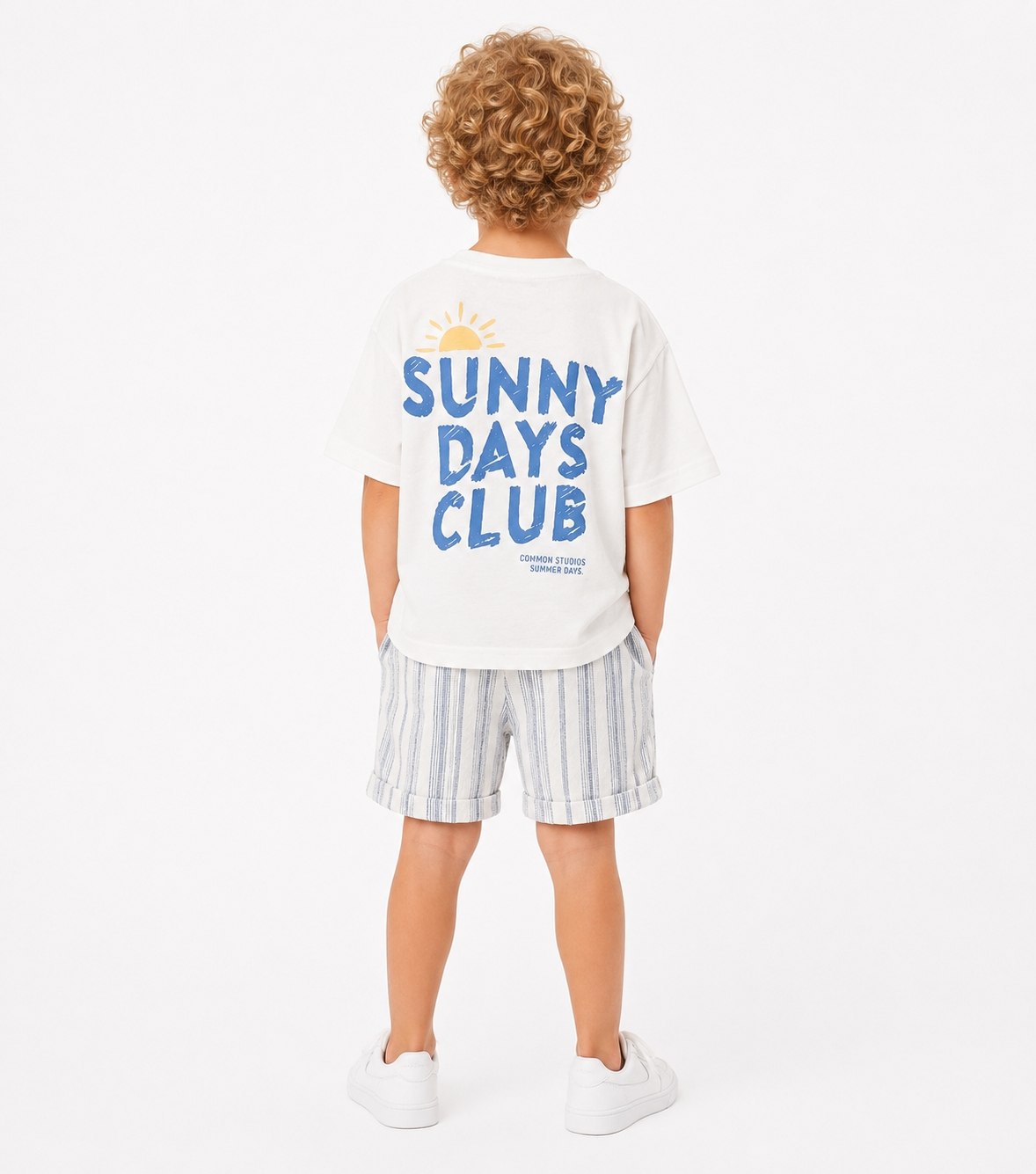 1-5 Yaş Sunny Days Baskılı Şortlu Takım