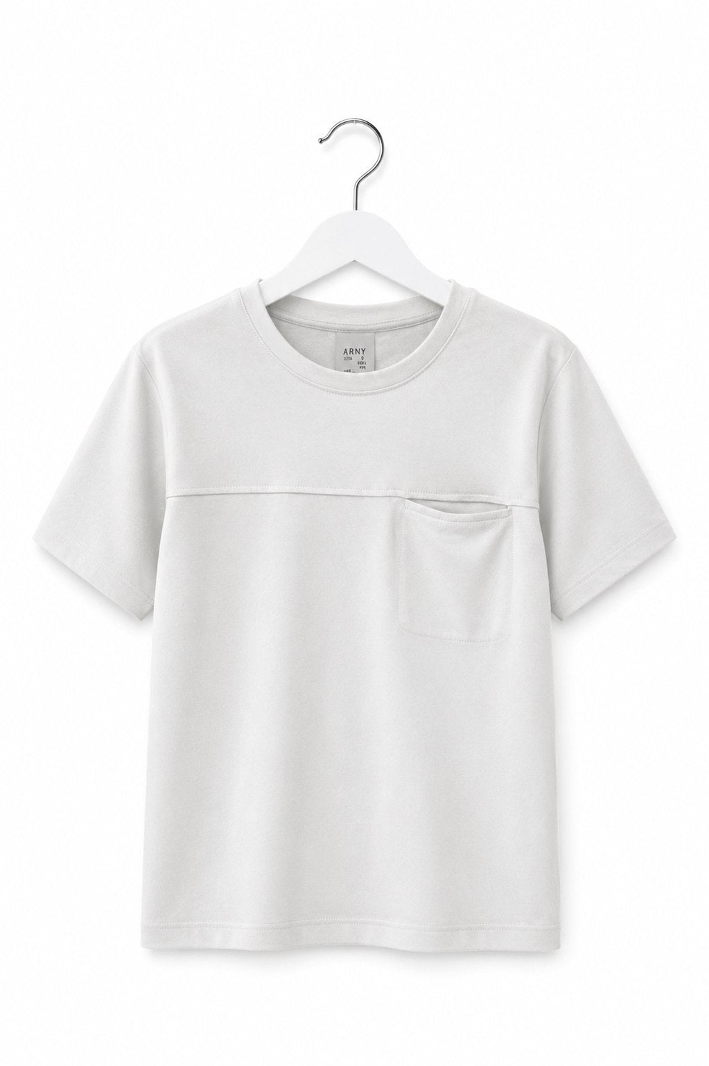 5-9 Yaş fleto cepli T-shirt