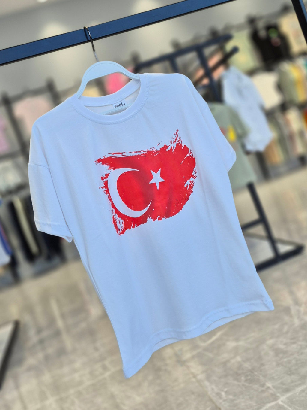 5-14 Yaş Türk Bayrağı-Arda Güler Baskılı T-shirt