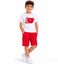 5-14 Yaş Türk Bayrağı-Arda Güler Baskılı T-shirt